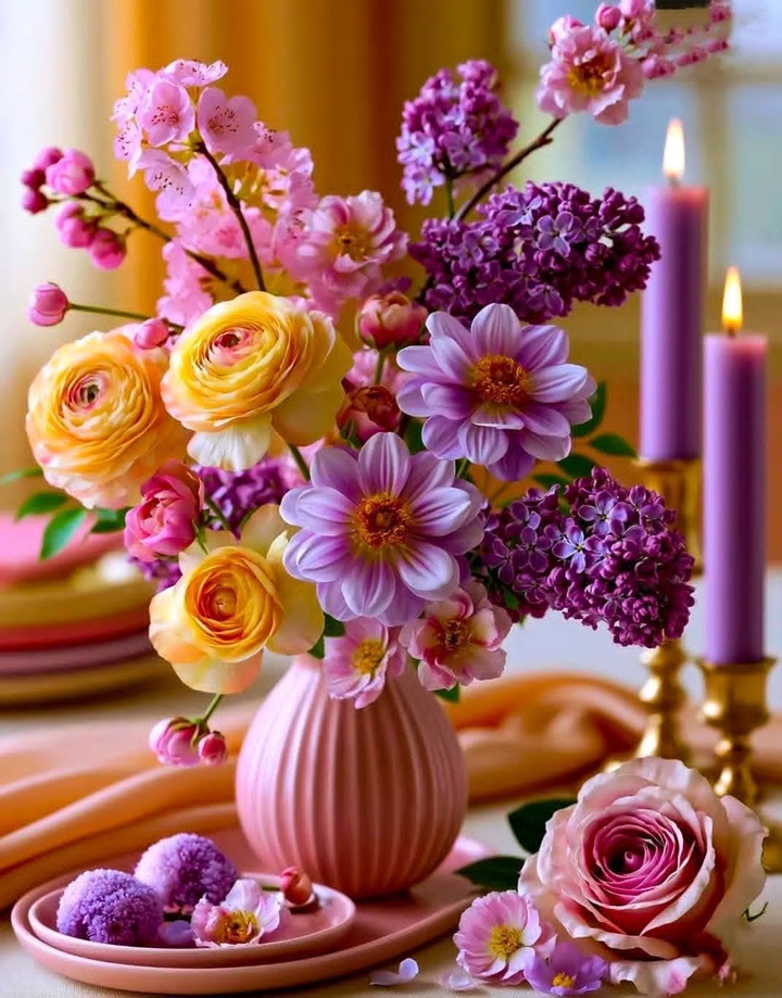 fondos de pantalla flower, pink