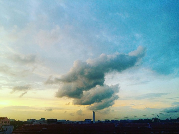evening sky