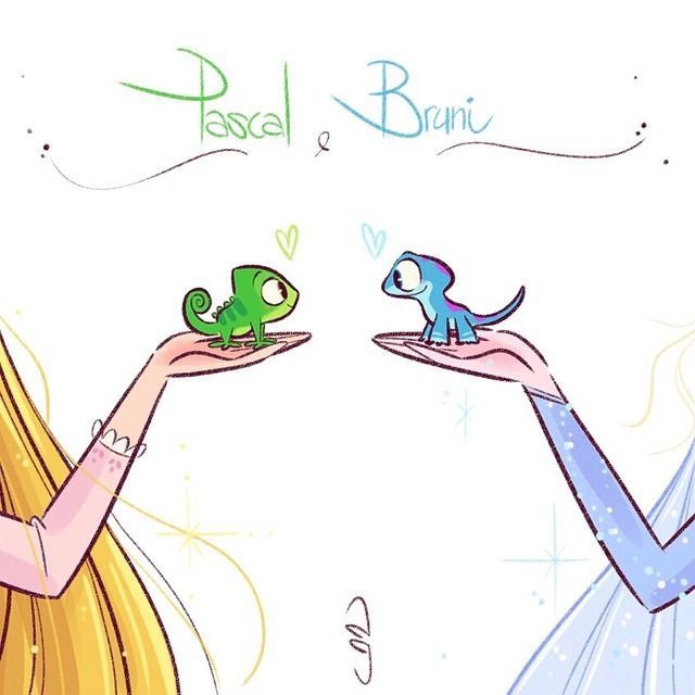 Rapunsel ❤ Elsa