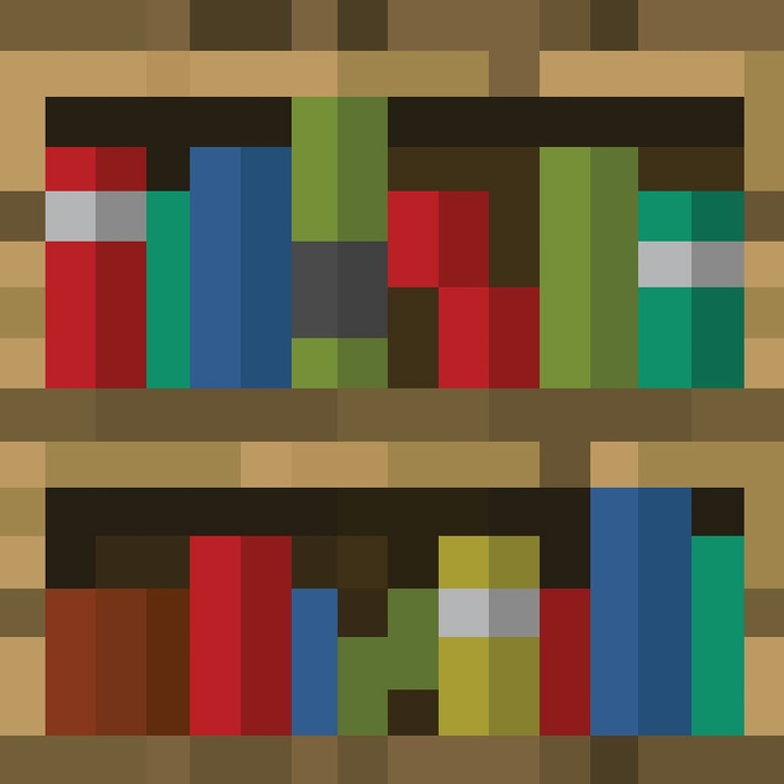 Minecraft BookShelf