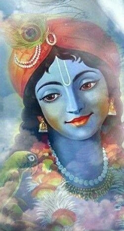 lord krishna painting