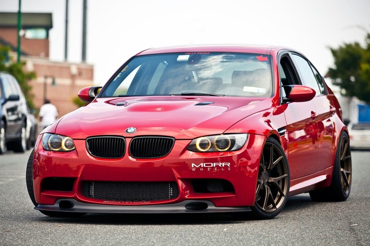 Bmw red sports