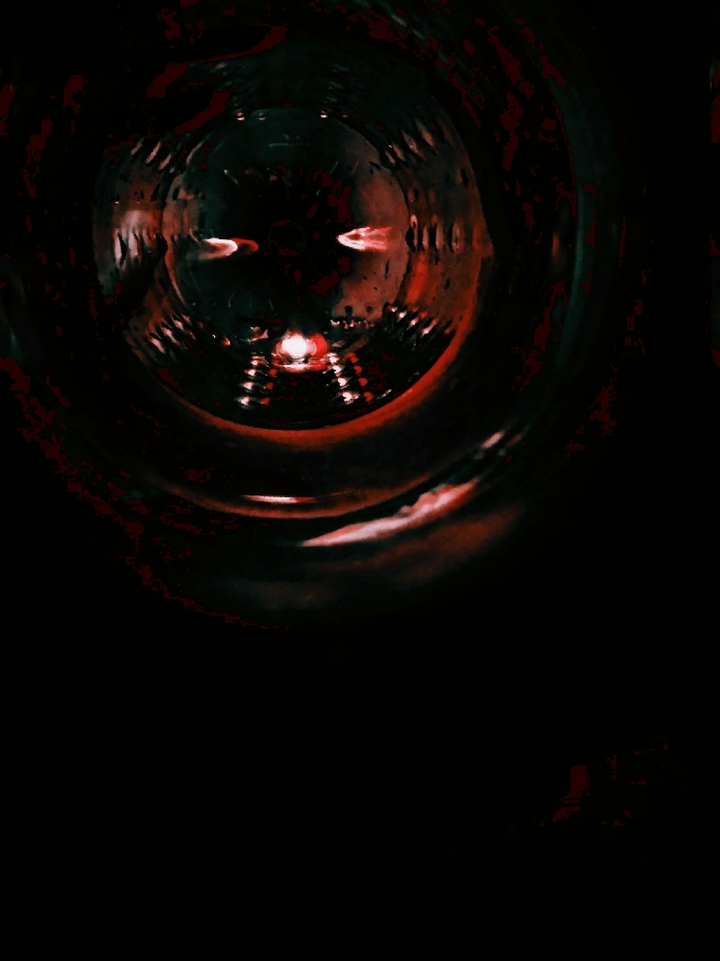 deep red tunnel
