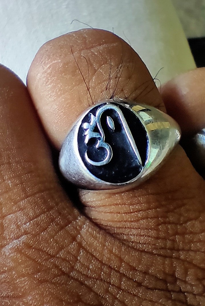 om namah shivay ring