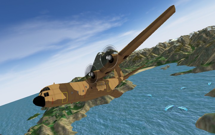 a screenshot from flight simulator