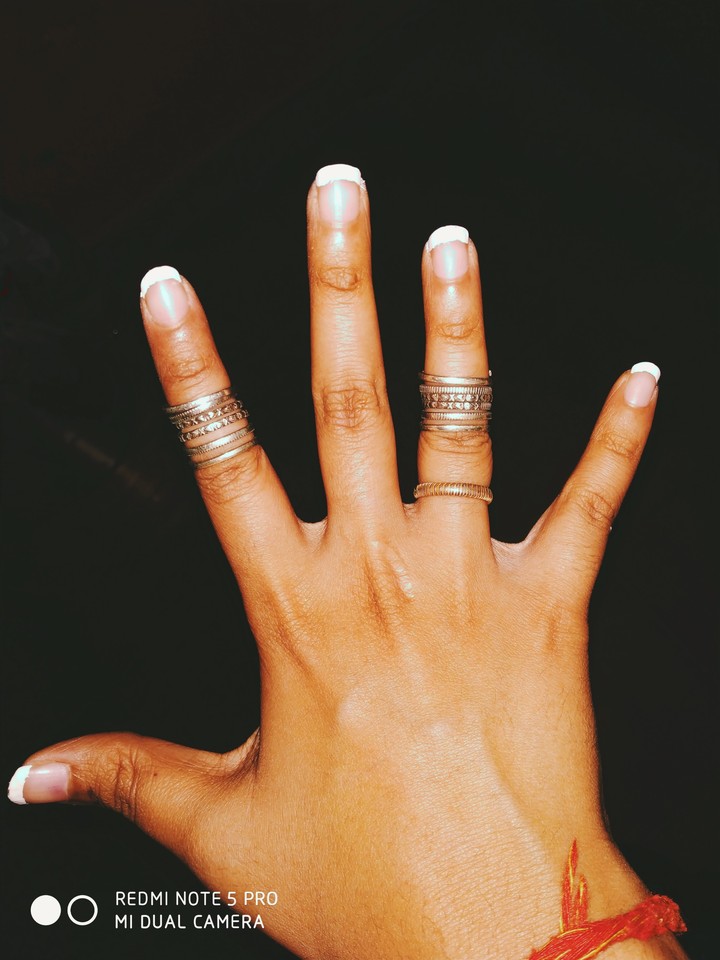 rings and fingers