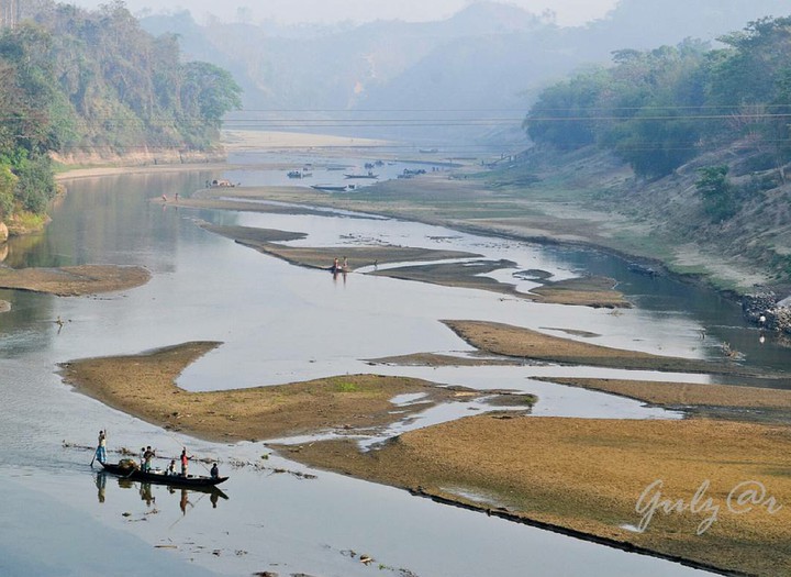 Boat On Water There Present Soil
