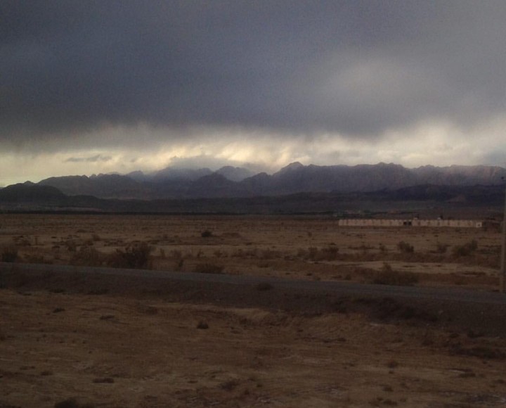 Cloudy mountain