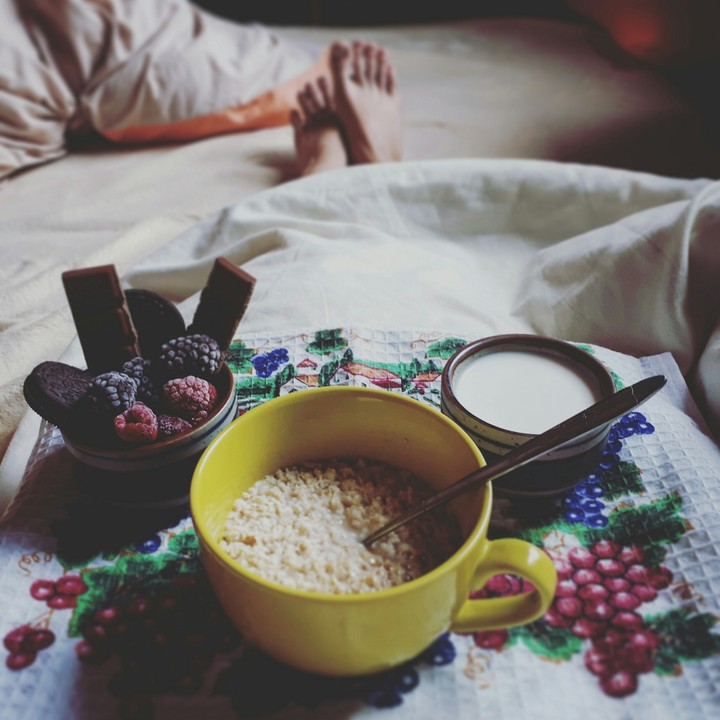 breakfast in bed