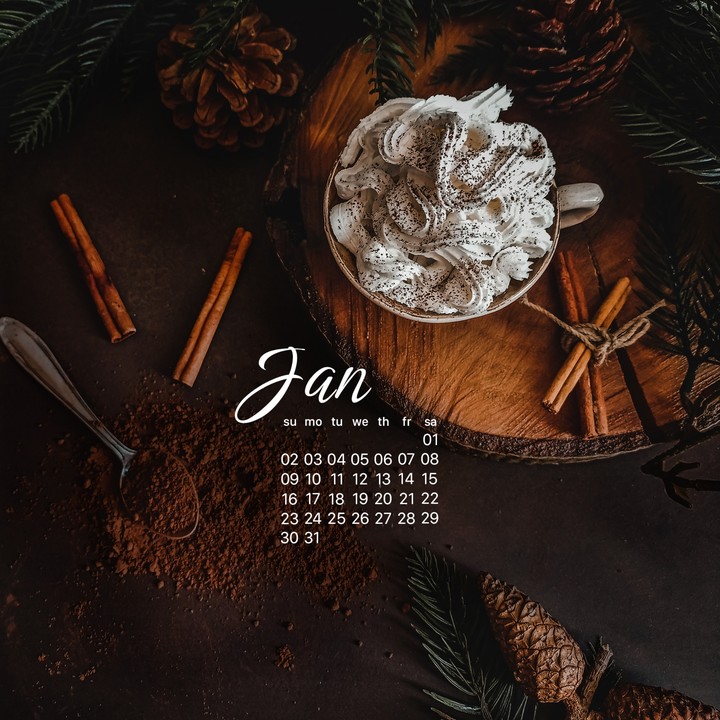 Calendar: 2022 January