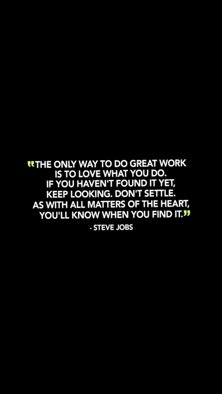love what you do