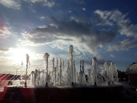 Fountains in Vitebsk