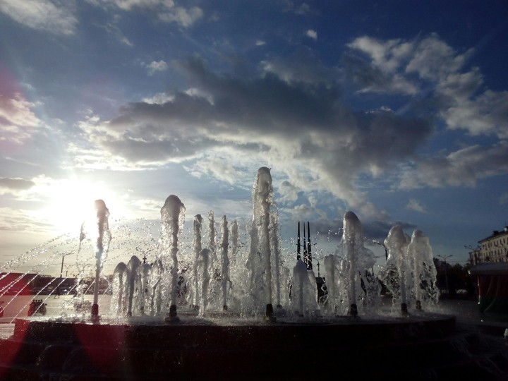 Fountains in Vitebsk