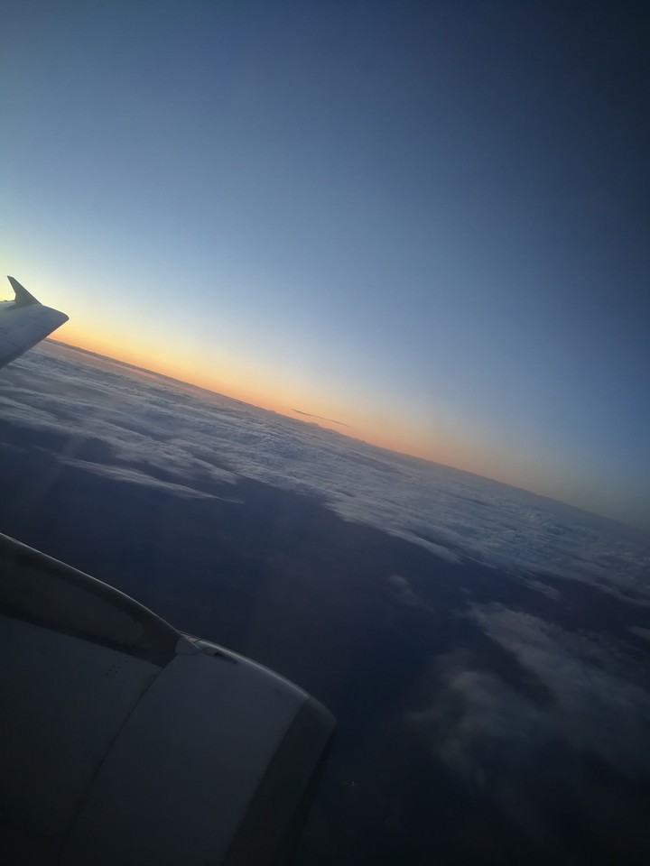 Above the clouds
