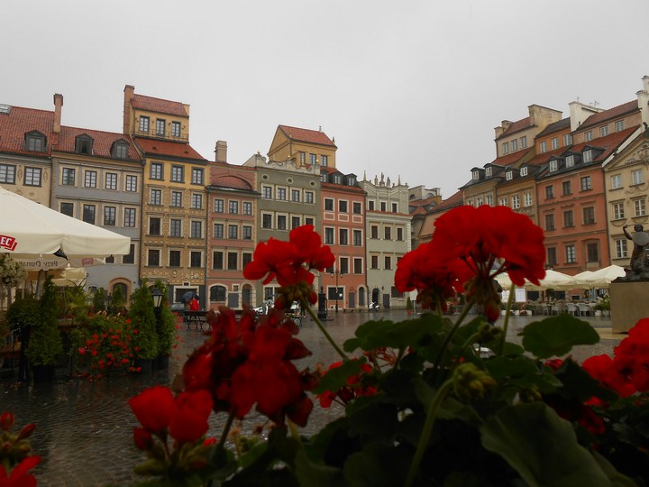 Rainy Warsaw