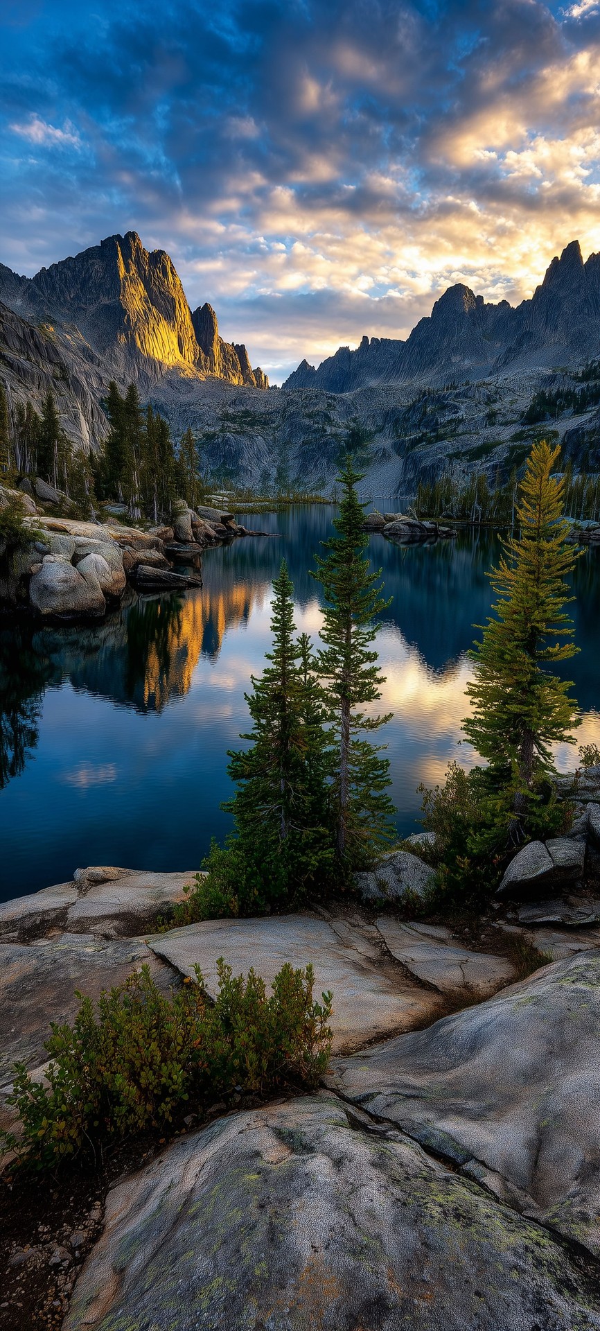 papéis de parede Water, mountain