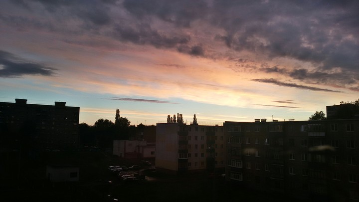 облака