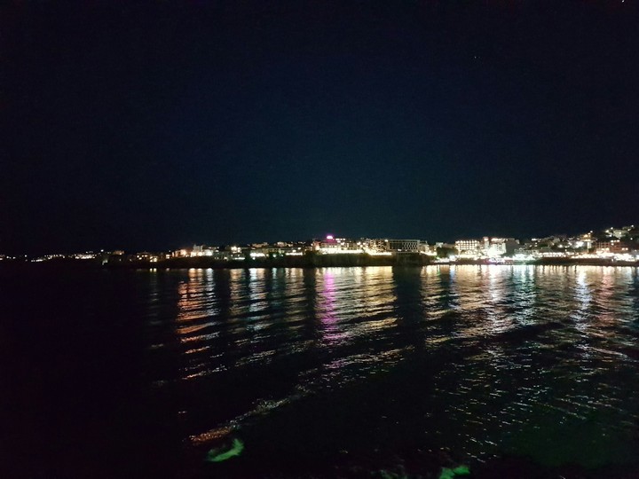 Black sea at night