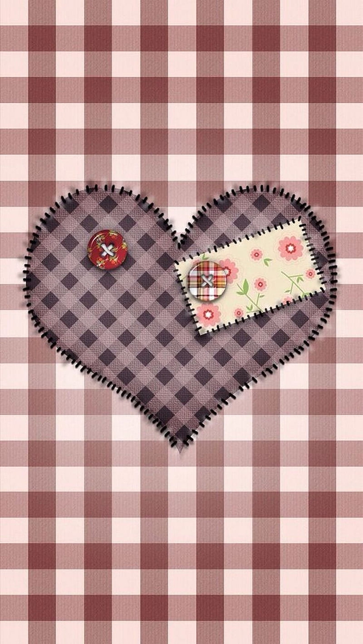 LOVING PATCHED HEART