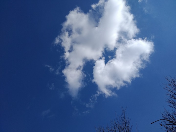 Clouds in the sky