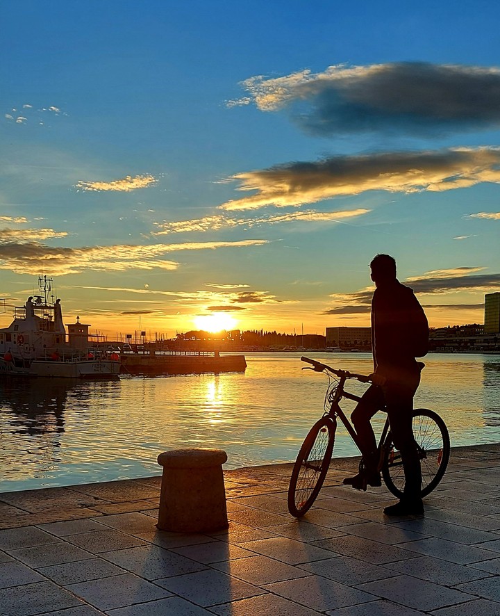 Sunset, Split, Croatia