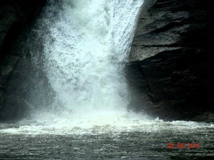 Water falls