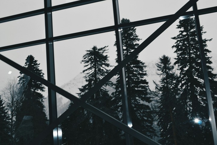 the mountains