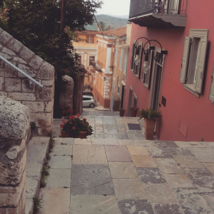 Old town alley