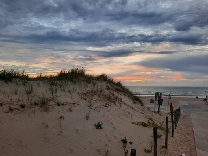 Dunes at sunset