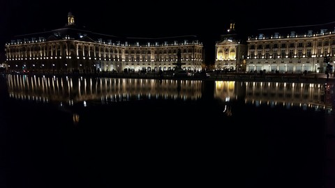 Mirroir D'eau Bordeaux,France