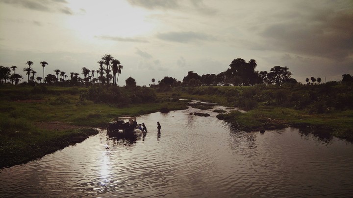 river side