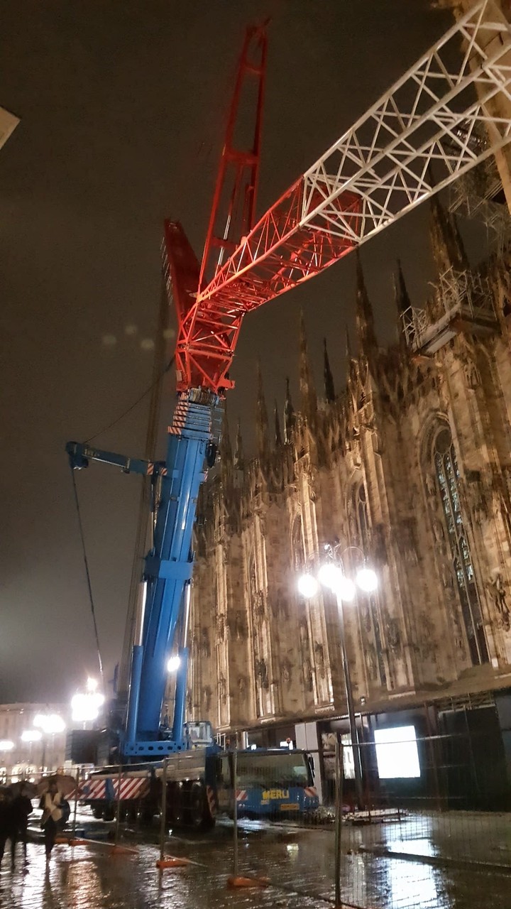 The historic cathedral is still not finished.