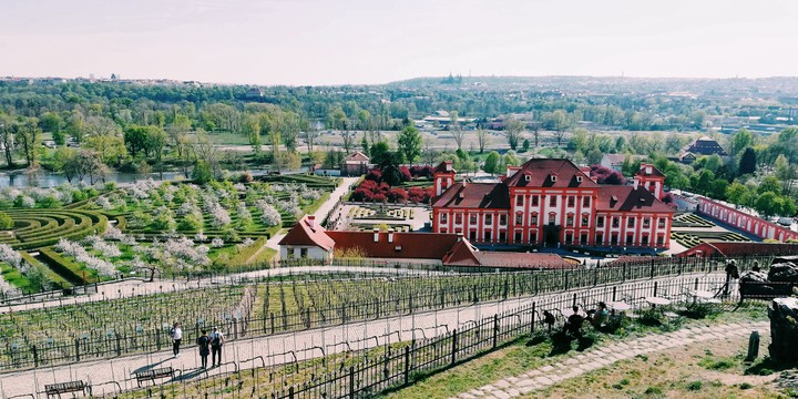 Troja Chateau in Prague