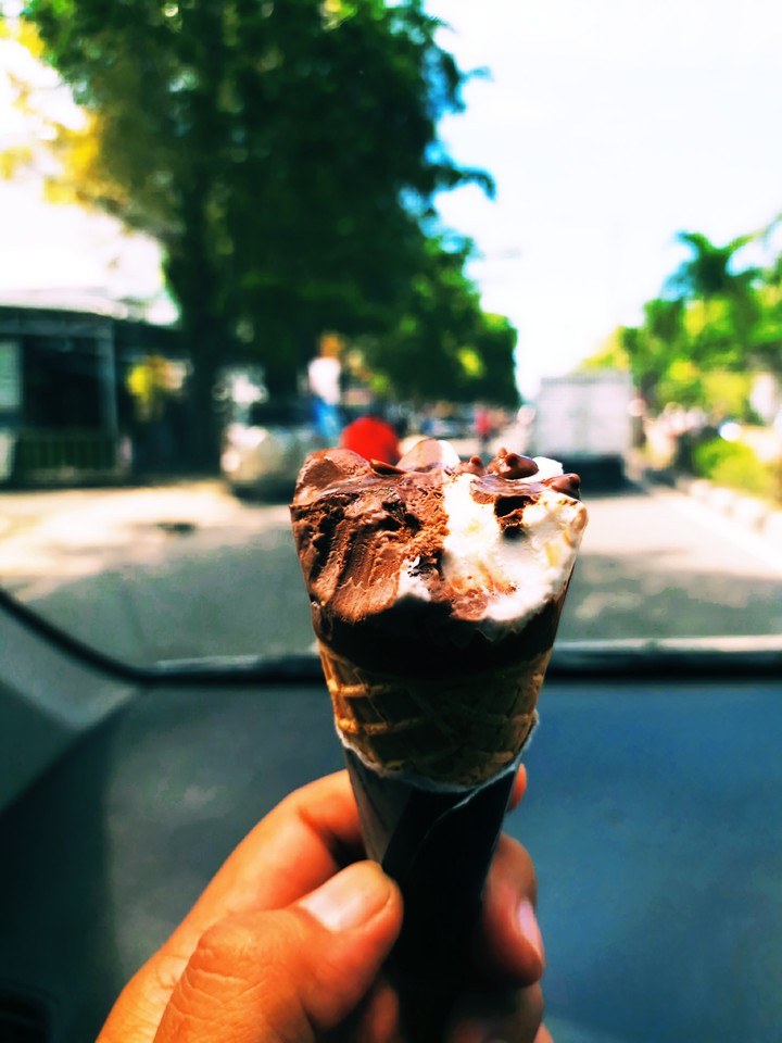 Calm, Relax, Eat an Ice Cream?