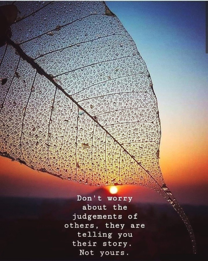 Judgemental People Don't Matter