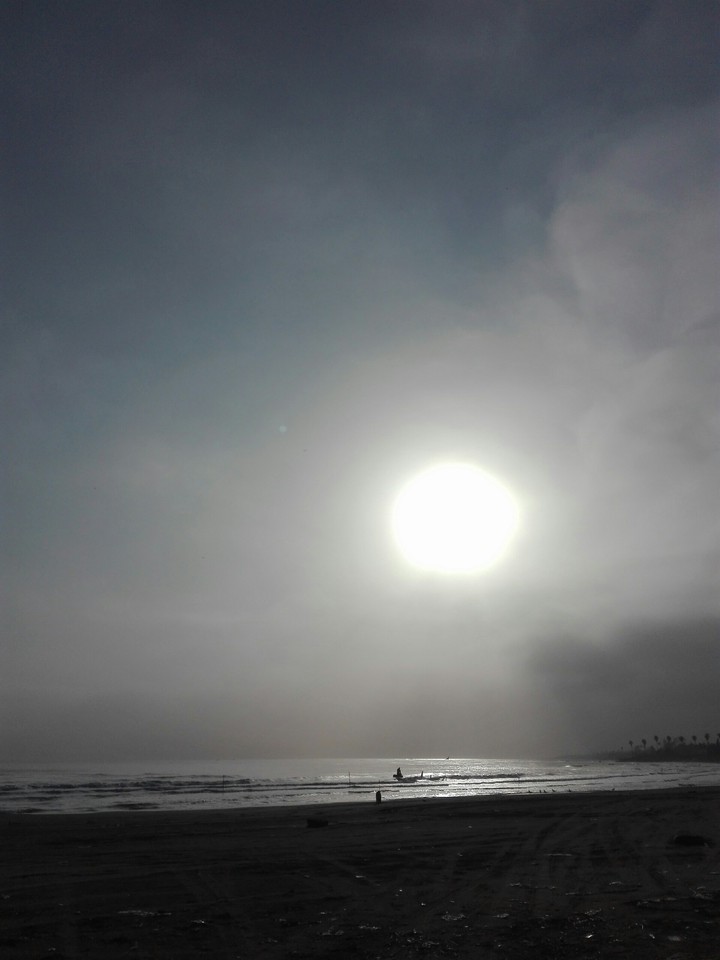sea and fog