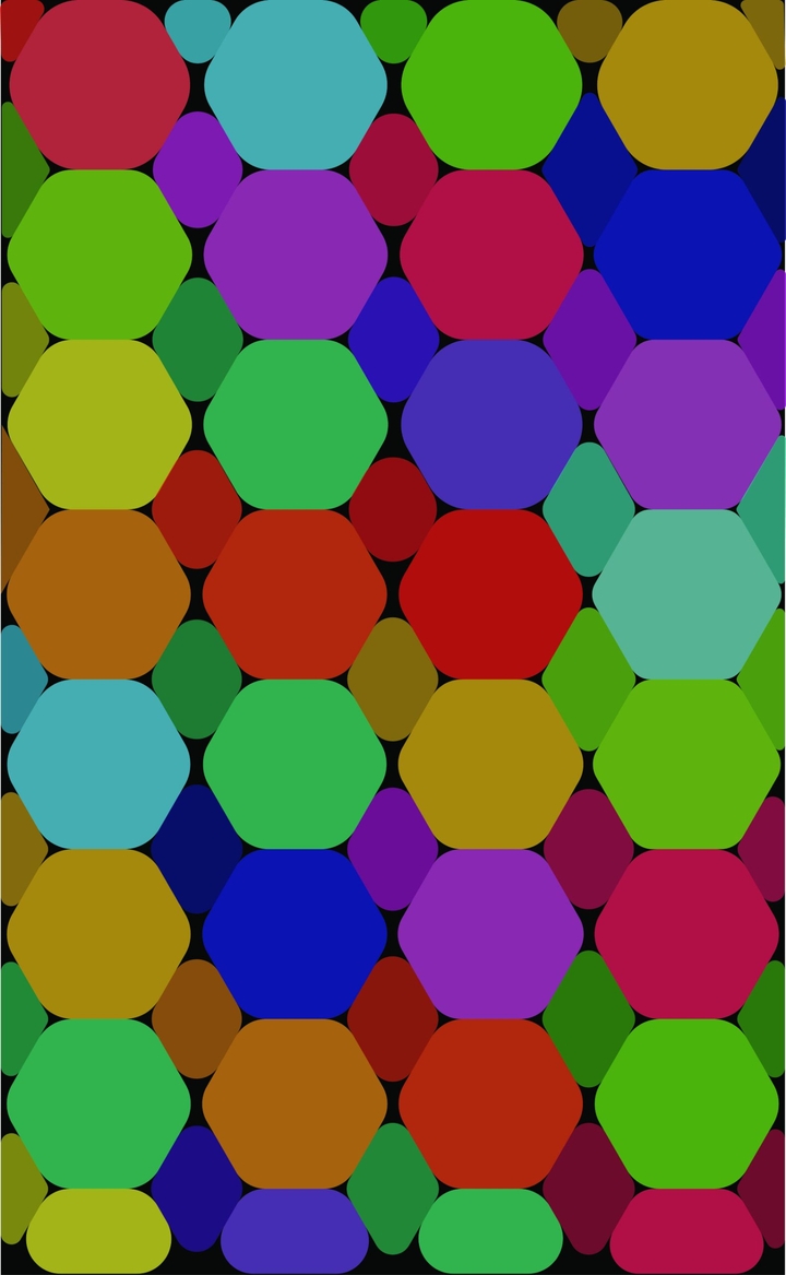 Hexagon color
