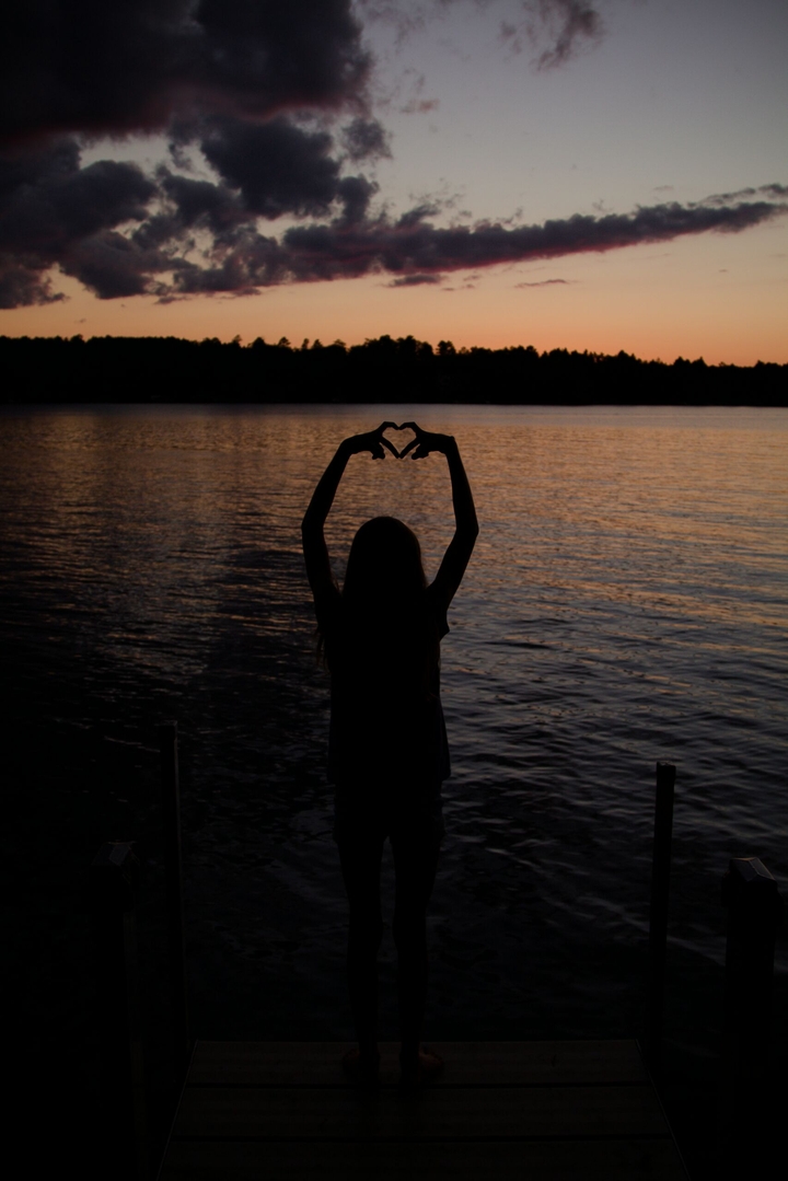 at the lake 
