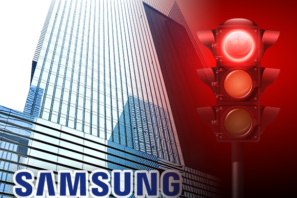 Samsung red light