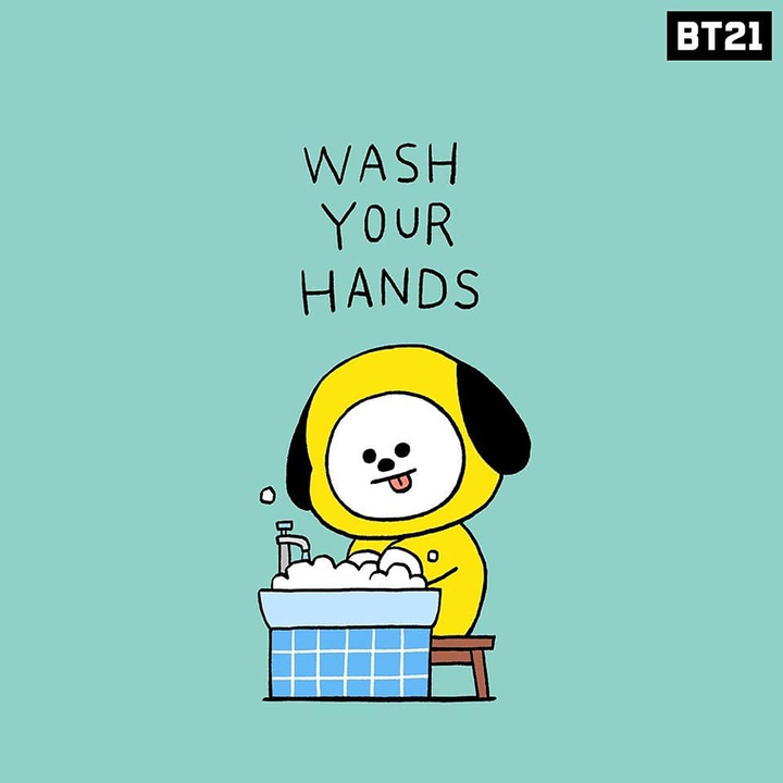 Wash your hands:)