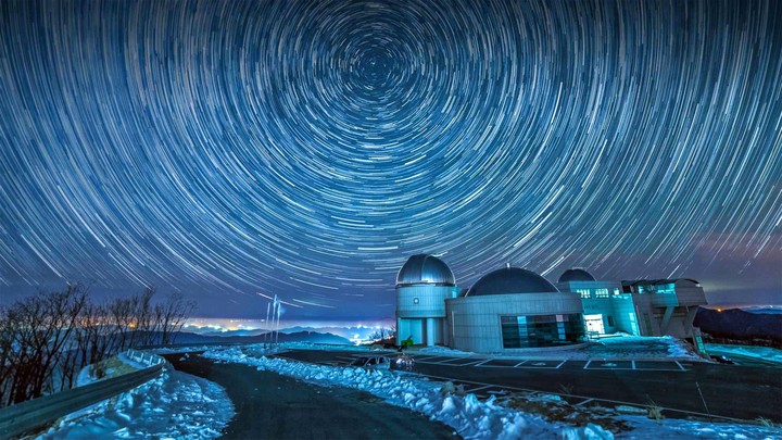 Cho Gyeong-chul Observatory with star trials