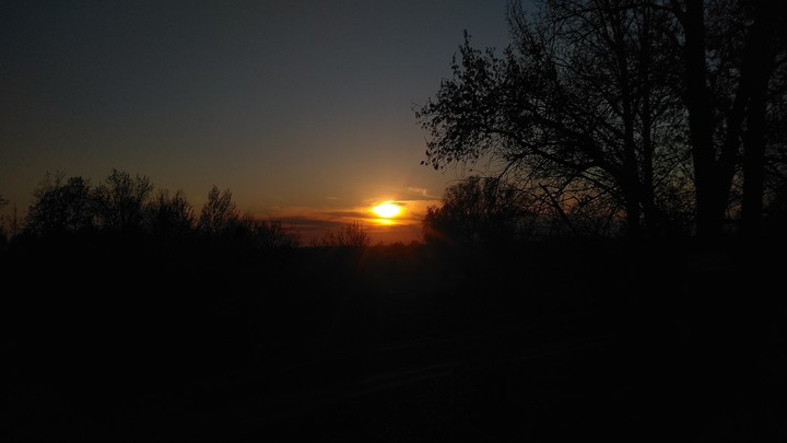 закат