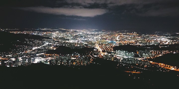 가슴뚫리는 야경