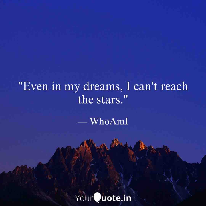 Dreams can be failures too