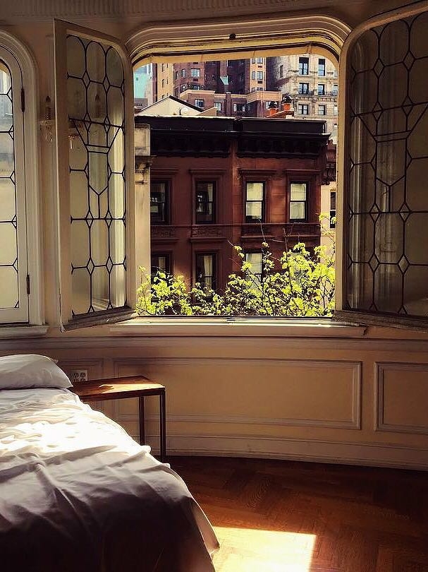 A window and the world