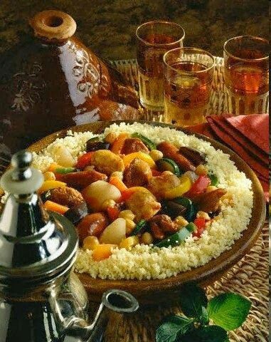Traditional Algerian food