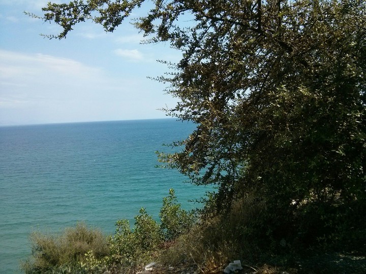 A beautiful view of the sea