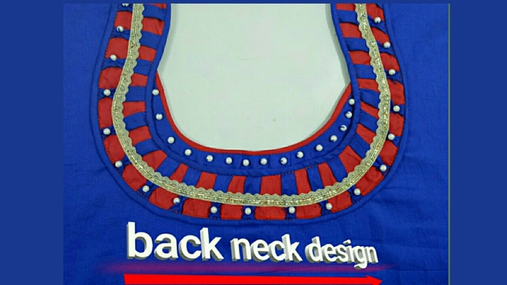latest back neck design