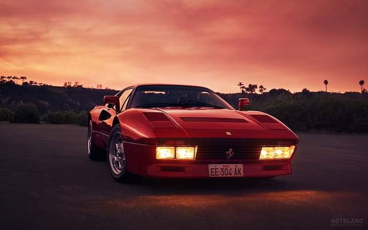 Ferrari Sunset