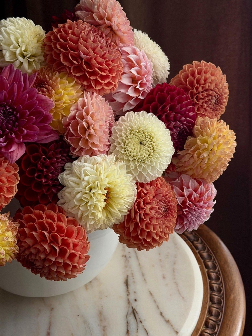 hình nền floristry, dahlia